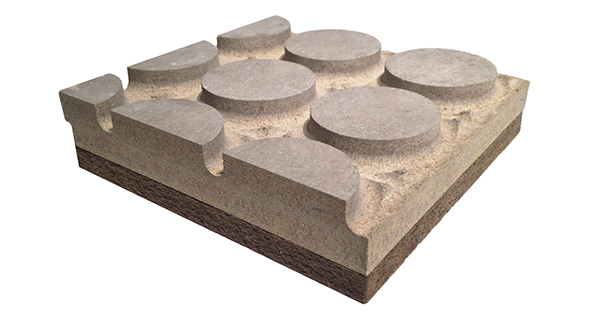 Riscaldamento a pavimento in cementolegno e fibra di legno BetonRadiant Fiber